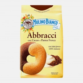 Печенье  с какао и сливками Mulino Bianco Abbracci 350г