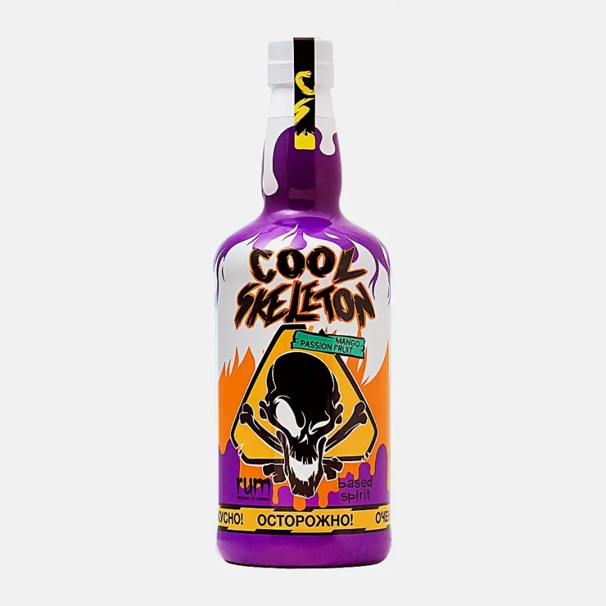 Напиток на основе рома Cool Skeleton манго маракуйя 37.5% 700мл фото 1